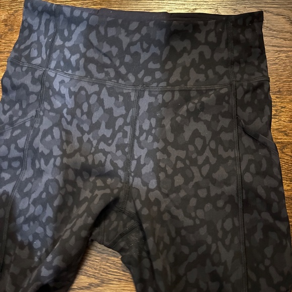 Lululemon leggings (Black/Grey Camo) - Picture 2 of 5